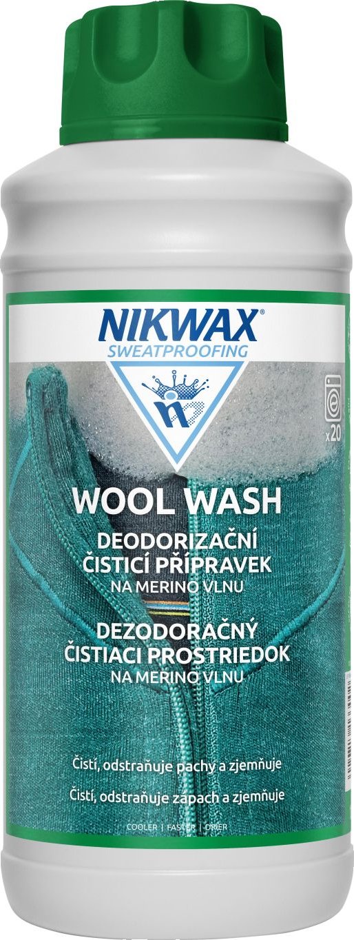 Prací prášek NIKWAX Wool Wash 1 litr