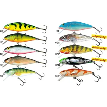 Umělá nástraha Salmo rybářské woblery PERCH PH12F barva APE