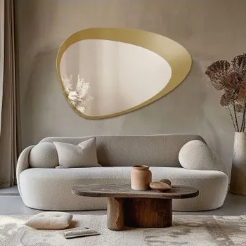 Zrcadlo Dvoubarevný panel s organickým zrcadlem - KALCYT