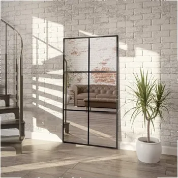 Zrcadlo Půdní zrcadlo se šambránami - 6 ČTVERCŮ - barva rámu dle vašeho výběru