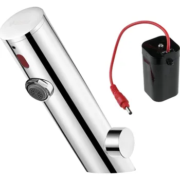 Vodovodní baterie Deante Sense umyvadlová baterie stojící elektronická ocel BQR_P29R