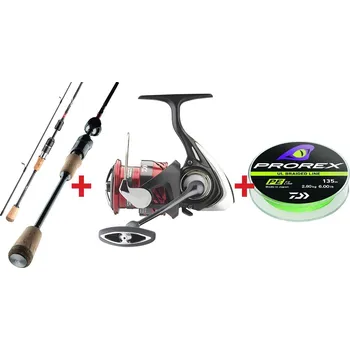 Rybářský prut Zvýhodněný set DAIWA "TROUT AREA" ECONOMY 2025 - prut 1,95 m, 2 - 6 g + naviják Ninja 2500