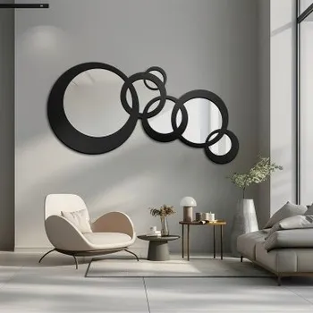 Zrcadlo Dekorativní zrcadlo v mdf rámu - MILO - barva rámu dle vašeho výběru