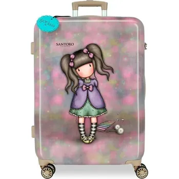 JOUMMABAGS Cestovní kufr ABS Santoro Gorjuss A Whispered Key ABS plast, 67 cm