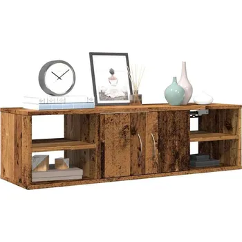 police vidaXL Nástěnná police 102 x 30 x 29 cm dřevotříska [806260] Barva: Staré dřevo