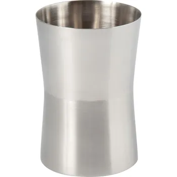 Držák na kartáček MSV kelímek na zubní kartáčky MIAMI, chromovaná ocel