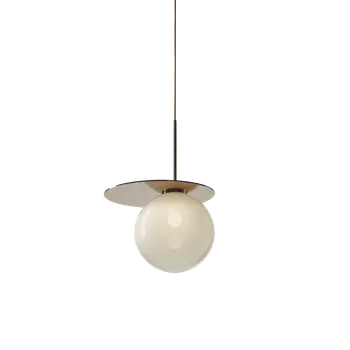 Bomma Luxusní závěsné svítidlo Umbra s baldachýnem, E27 Barva: Světle šedá