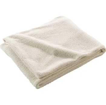 deka Douceur d'intérieur Měkká deka WOOLY, efekt boucle, 125 x 150 cm, flísová, krémová