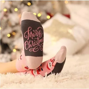 Dámské ponožky Dámské vánoční ponožky Wola s bavlnou, PARIS BLUE 35-38 i384_61943131