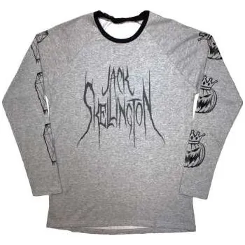 Zahraniční hudba The Nightmare Before Christmas: The Nightmare Before Christmas Unisex Long Sleeve T-shirt: Pumpkin King (back Print) (large) L