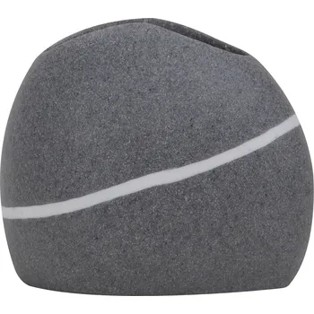 Držák na kartáček MSV kelímek s držákem na zubní kartáčky ZEN, šedý, polyresin