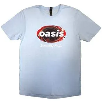 Pánské oblečení Merch Oasis: Oasis Unisex T-shirt: Definitely Maybe Union Jack Oval (x-large) XL