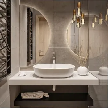 Zrcadlo Alfaram.cz ORBITAL LED 90x45 + 120x60