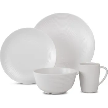 Sada nádobí Melaminová sada nádobí CAMP4 LUND - 16 kusů