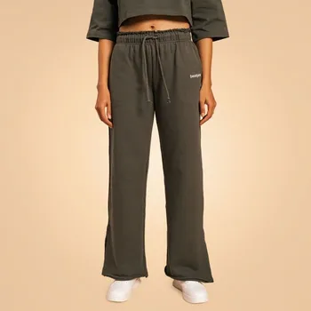 GymBeam Dámské tepláky Serenity Shadow - BeastPink Velikost: XXL, Barva: Šedá