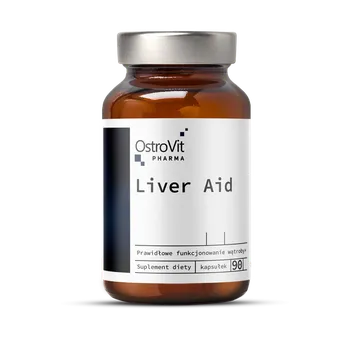 Anabolizér Podpora jater Liver Aid - OstroVit Kapsle: 90 kaps.