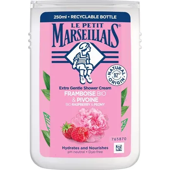 Sprchový gel Le Petit Marseillais BIO Krémový sprchový gel malina a pivoňka