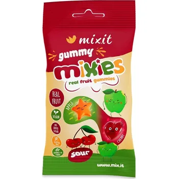 Bonbon Mixit Ovocné Mixies želé bonbony jablko a třešeň