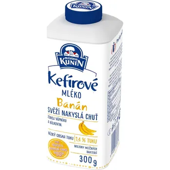 Mlékárna Kunín Kefírové mléko banán
