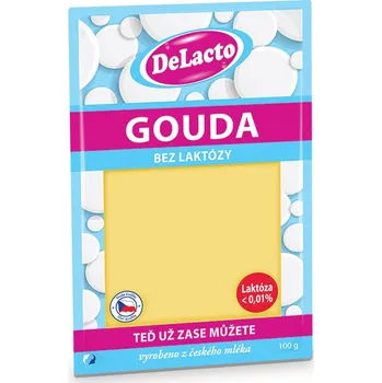 Delacto Gouda plátky bez laktózy