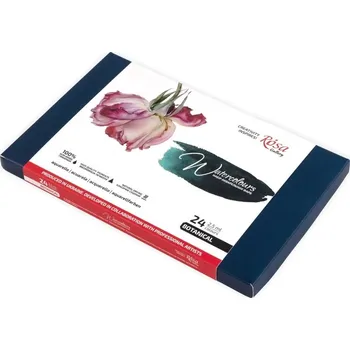 Akvarelové barvy Botanycal 24 barev v kartonové krabičce