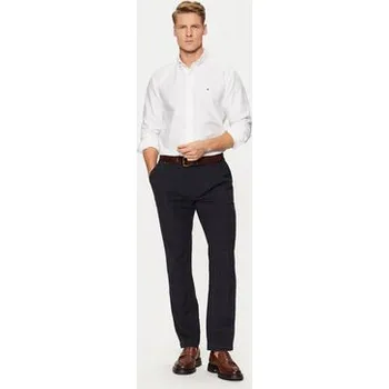 Tommy Hilfiger Košile Solid Heritage MW0MW35774 Bílá Regular Fit L