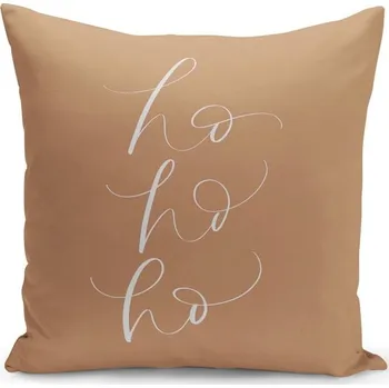 Povlak na polštářek Hnědý vánoční dekorativní povlak na polštář Kate Louise Christmas Noel, 43 x 43 cm ID_1438011