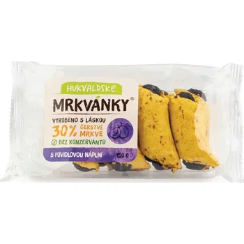 Pečivo Hukvaldské mrkvánky s povidlovou náplní