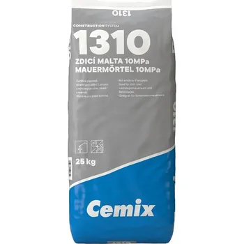 Omítka Cemix 1310 zdící malta 10MPA 25 kg