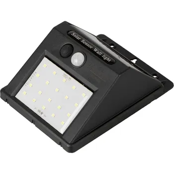 Venkovní osvětlení Hoteche Solární nástěnné světlo, LED, 3 W - HT440402