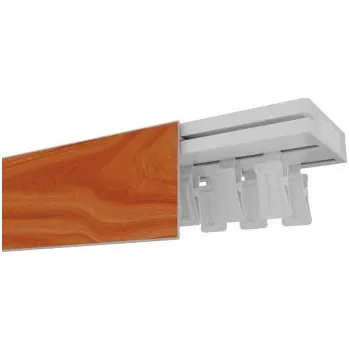 Garnýž Garnýž stropní kolejnice OM Extra dvouřadá dub elegant