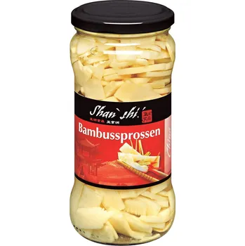 konzervovaná zelenina Shan Shi Bambusové výhonky