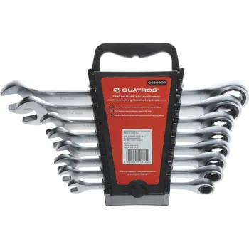 Nářadí pro automobil Očkoploché račnové klíče 8-19mm Quatros QS50300
