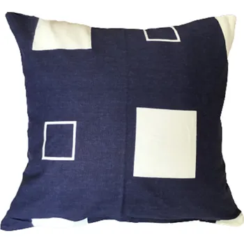 Povlak na dekorativní polštářek Tibex Povlak NAVY KOSTKA - PRUH