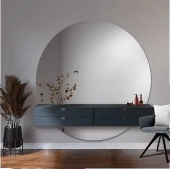 Zrcadlo Kulaté koupelnové zrcadlo ze dvou částí - WIRO