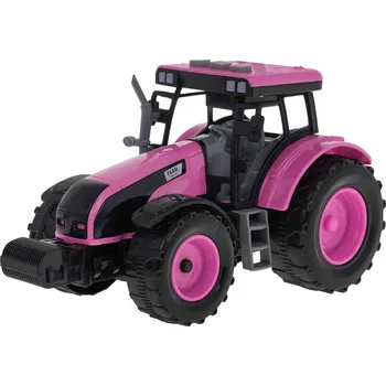 autíčko Interaktivní traktor ZAU.550-4Q růžový