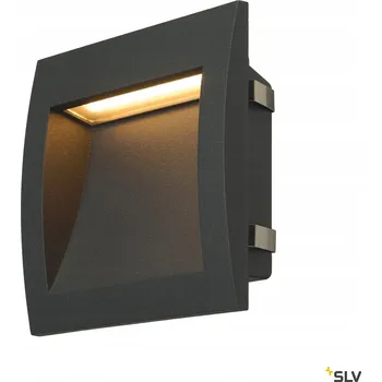 Nástěnné svítidlo SLV by Spotline DOWNUNDER OUT LED zapuštěné nástěnné svítidlo, antracit, SMD LED