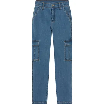 Chlapecké kalhoty pepperts!® Chlapecké cargo kalhoty "Slim Fit" (164, světle modrá)