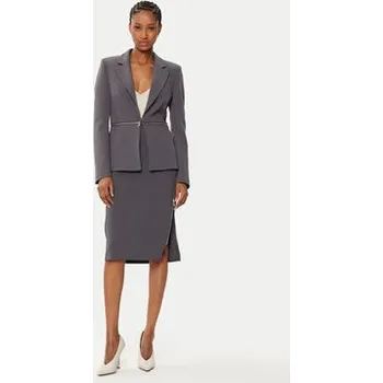 Dámské sako Rinascimento Sako CFC0121908003 Šedá Regular Fit XL