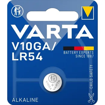 Článková baterie Varta V10GA/LR54 alkalická baterie