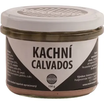 paštika a pomazánka Melememaso Kachní paštika s Calvadosem