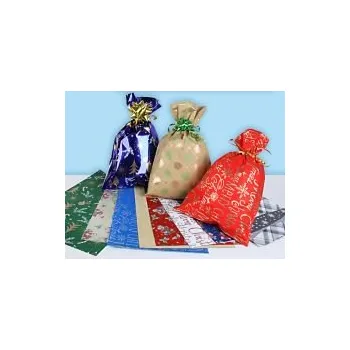 Potravinová fólie Sáčky celofánové potisk 200x340mm - ploché dno