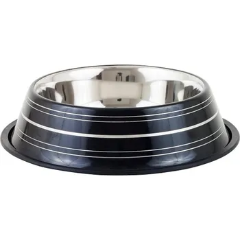 Miska pro psa Akinu Deluxe Nerezová miska černá (200 ml)
