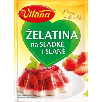 Vitana Jedlá želatina na sladké i slané v prášku