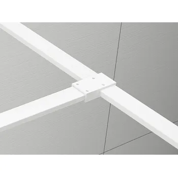 Esca T- spojka vzpěr, bílá mat ES7534