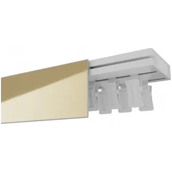 Garnýž Garnýž stropní kolejnice OM Extra dvouřadá zlata