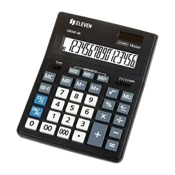 Kalkulačka Eleven Kalkulačka CDB1601-BK, černá, stolní, šestnáctimístná (CDB1601-BK)