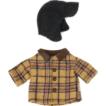Dětské zboží Maileg oblečení pro medvěda Teddy Dad Woodsman Jacket
