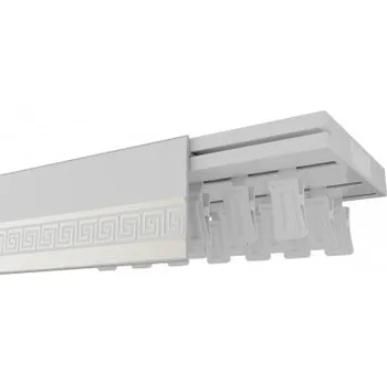 Garnýž stropní kolejnice OM Extra trojřadá meandr