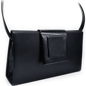 Kabelka Dámské plesové psaníčko černé - 017 Černá